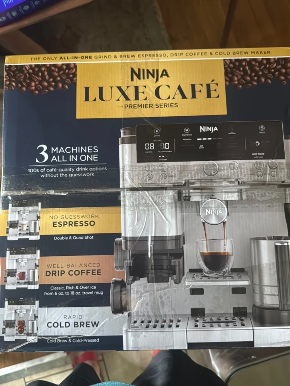 ninja luxe cafe espresso/coffee system